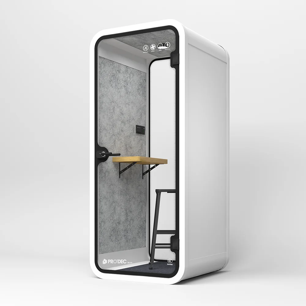 S size acoustic office phone booth for single person privacy place
