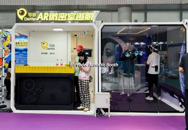 soundproof booths AR escape rooms
